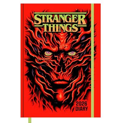 Pyramid STRANGER THINGS 2026 – Buchkalender A5 (15×21 cm) mit wöchentlichen Motiven von Eleven, Mike, Dustin & Lucas, Planer für Schule, Uni, Büro & Netflix-Fans Pyramid STRANGER THINGS 2026 – Buchkalender A5 (15×21 cm) mit wöchentlichen Motiven von Eleven, Mike, Dustin & Lucas, Planer für Schule, Uni, Büro & Netflix-Fans
