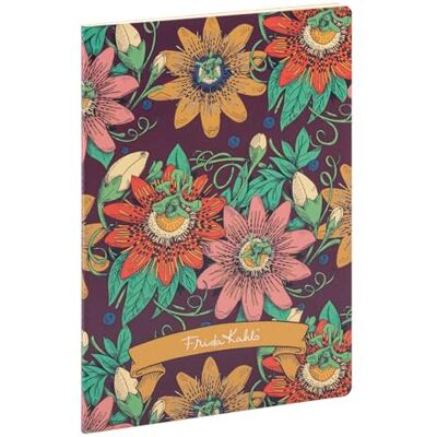 Clairefontaine 116213C Heft Frida Kahlo, mit Fadenbindung DIN A4 21 x 29,7 cm, 48 Blatt, liniert mit Rand, 90g elfenbein, sortiert, 1 Stück Clairefontaine 116213C Heft Frida Kahlo, mit Fadenbindung DIN A4 21 x 29,7 cm, 48 Blatt, liniert mit Rand, 90g elfenbein, sortiert, 1 Stück