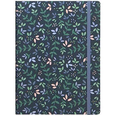 Filofax Garden A5 Refillable Notebook Dusk, 115114 Filofax Garden A5 Refillable Notebook Dusk, 115114