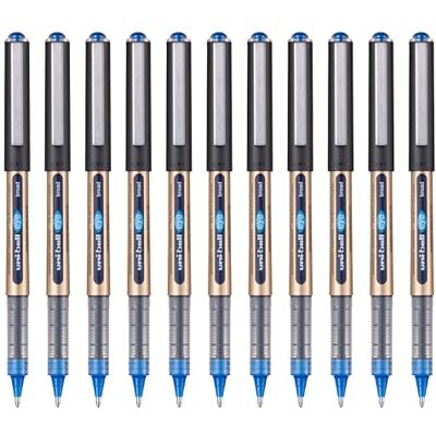 uni-ball Rollerball Eye Broad UB-150E-10 Flüssigtinte, Blau, 1,0 mm, Box, 12 Stück uni-ball Rollerball Eye Broad UB-150E-10 Flüssigtinte, Blau, 1,0 mm, Box, 12 Stück