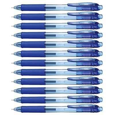 Pentel BLN104 EnerGel X Snap On Roller extra feine Spitze 0,4 mm blau 12 Stück Pentel BLN104 EnerGel X Snap On Roller extra feine Spitze 0,4 mm blau 12 Stück