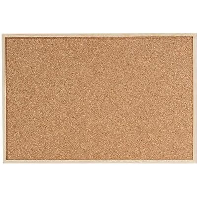 Dahle Pinnwand aus Kork (Holzrahmen, Korkplatte 7 mm stark, inkl. 6 Pinnadeln) 30 x 40 cm Dahle Pinnwand aus Kork (Holzrahmen, Korkplatte 7 mm stark, inkl. 6 Pinnadeln) 30 x 40 cm