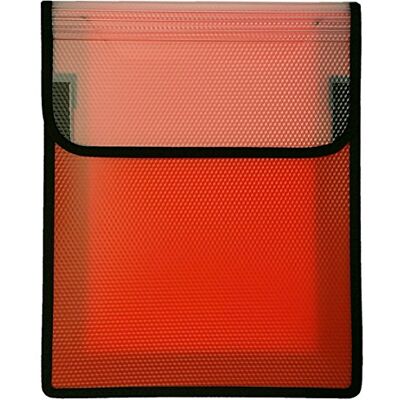 VELOFLEX 1442422 Sammelbox VELOBAG, Heftbox, Sammelmappe, DIN A4, PP-Folie, 40 mm Füllhöhe, rot, 1 Stück VELOFLEX 1442422 Sammelbox VELOBAG, Heftbox, Sammelmappe, DIN A4, PP-Folie, 40 mm Füllhöhe, rot, 1 Stück