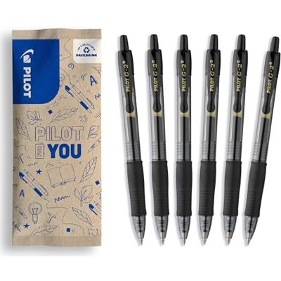 PILOT G2-7, Gelschreiber, (Schwarz), 1 Stück (6er Pack) PILOT G2-7, Gelschreiber, (Schwarz), 1 Stück (6er Pack)