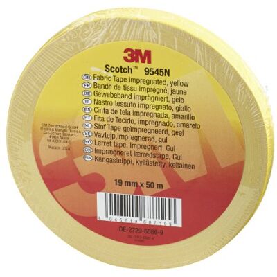 Scotch 9545N Y19 Gewebeband, 1 Rolle, 19 mm x 50 m, gelb Scotch 9545N Y19 Gewebeband, 1 Rolle, 19 mm x 50 m, gelb