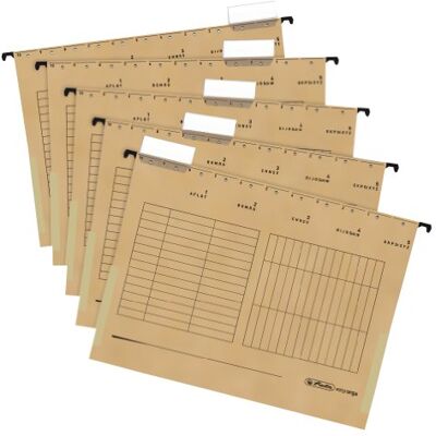 Herlitz 5874557 Hängetasche Natron 5er Packung Herlitz 5874557 Hängetasche Natron 5er Packung
