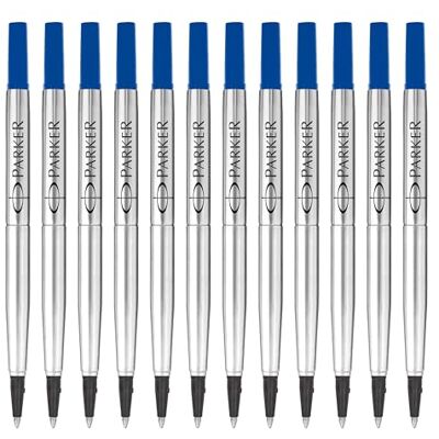 Parker Ersatzminen für Tintenroller mittlere Spitze blaue QUINK Tinte 12 Stück Parker Ersatzminen für Tintenroller mittlere Spitze blaue QUINK Tinte 12 Stück