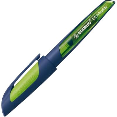 STABILO Schulfüller mit Standard-Feder M EASYbuddy Twilight Sky in stahlblau/limette blau (löschbar) inkl. Patrone STABILO Schulfüller mit Standard-Feder M EASYbuddy Twilight Sky in stahlblau/limette blau (löschbar) inkl. Patrone