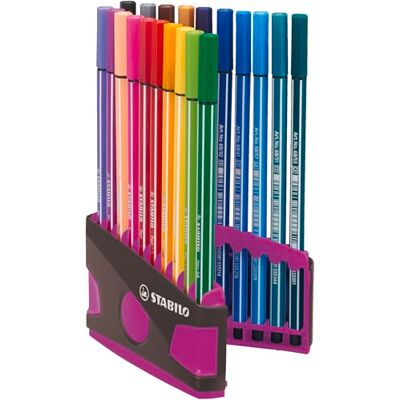 STABILO Pen 68 Filzstift Mehrfarbig - Kunstbedarf STABILO Pen 68 Filzstift Mehrfarbig - Kunstbedarf