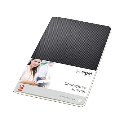 Sigel Conceptum Notizheft A5 liniert schwarz 64 Seiten CO863, edler schwarzer Softcover-Einband, aus nachhaltigem Papier Sigel Conceptum Notizheft A5 liniert schwarz 64 Seiten CO863, edler schwarzer Softcover-Einband, aus nachhaltigem Papier