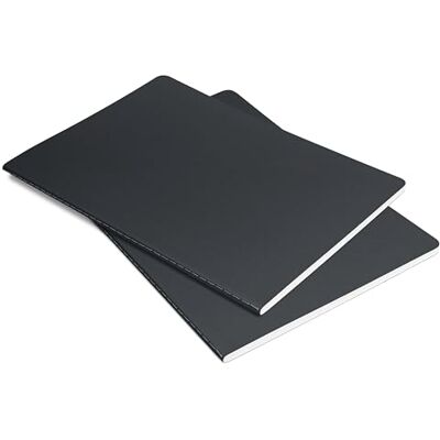 Sigel LS307 Notizhefte A5 liniert, 2er Pack, dunkelgrau/hellgrau, Softcover, 68 Seiten, FSC-zertifiziert, Linescape Sigel LS307 Notizhefte A5 liniert, 2er Pack, dunkelgrau/hellgrau, Softcover, 68 Seiten, FSC-zertifiziert, Linescape