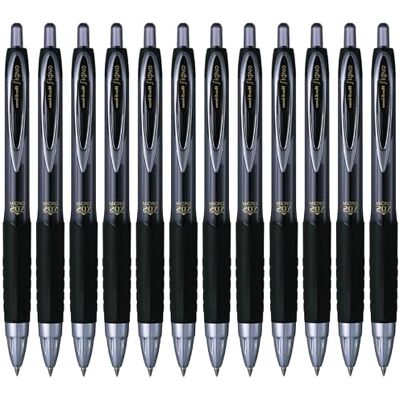uni-ball Rollerball Signo UMN-207 Mikro-Gel-Tinte, schwarz, 0,5 mm, Box, 12 Stück uni-ball Rollerball Signo UMN-207 Mikro-Gel-Tinte, schwarz, 0,5 mm, Box, 12 Stück