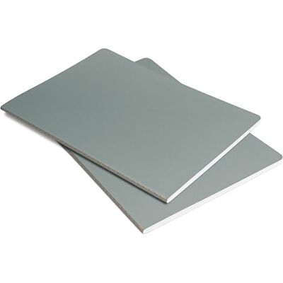 Sigel Notizhefte A5 kariert 2er Pack Softcover 68 Seiten LS300, Hellgrau und Neon Orange, nachhaltiges Papier aus der Linescape Kollektion Sigel Notizhefte A5 kariert 2er Pack Softcover 68 Seiten LS300, Hellgrau und Neon Orange, nachhaltiges Papier aus der Linescape Kollektion