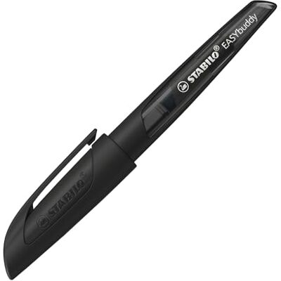 STABILO Schulfüller mit Standard-Feder M EASYbuddy Twilight Sky in schwarz/schwarz blau (löschbar) inkl. Patrone STABILO Schulfüller mit Standard-Feder M EASYbuddy Twilight Sky in schwarz/schwarz blau (löschbar) inkl. Patrone