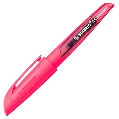 STABILO Schulfüller mit Anfänger-Feder A EASYbuddy NEON in neonpink blau (löschbar) inkl. Patrone STABILO Schulfüller mit Anfänger-Feder A EASYbuddy NEON in neonpink blau (löschbar) inkl. Patrone