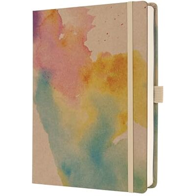Sigel JB200 Notizbuch A5+ dotted, Bullet Journal Jolie, dickes 120 g Papier, Innenseiten farbig bedruckt, 200 Seiten, Hardcover, vegan, aus nachhaltigem Papier Sigel JB200 Notizbuch A5+ dotted, Bullet Journal Jolie, dickes 120 g Papier, Innenseiten farbig bedruckt, 200 Seiten, Hardcover, vegan, aus nachhaltigem Papier