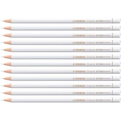 STABILO Premium-Buntstift Original 12er Pack titanweiß STABILO Premium-Buntstift Original 12er Pack titanweiß