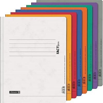 BRUNNEN Schnellhefter 8er-Set A4 FACT!plus BRUNNEN Schnellhefter 8er-Set A4 FACT!plus