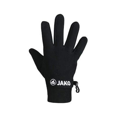 JAKO Unisex Fleecehandschuhe, Schwarz, 11 JAKO Unisex Fleecehandschuhe, Schwarz, 11