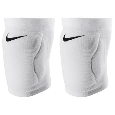 NIKE Streak Volleyball Knee Pads Volleyball Knieschoner Kniepads Schutz Training, White, M/L NIKE Streak Volleyball Knee Pads Volleyball Knieschoner Kniepads Schutz Training, White, M/L