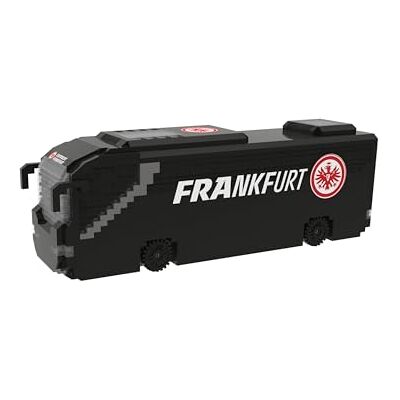 FOCO Offizielles Lizenzprodukt Eintracht Frankfurt FC BRXLZ-Steine 3D-Fußball-Reisebus BAU-Set FOCO Offizielles Lizenzprodukt Eintracht Frankfurt FC BRXLZ-Steine 3D-Fußball-Reisebus BAU-Set