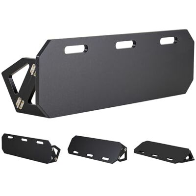 VEVOR Fußball Rebound Board 100 x 30 cm, Prellwand Brett Tragbar mit 3 Verstellbaren Winkeln Bodenanker, Fußballprellwand aus HDPE, Balltrainingsgerät für Pass- und Reaktionsübungen Kickback-Trainer VEVOR Fußball Rebound Board 100 x 30 cm, Prellwand Brett Tragbar mit 3 Verstellbaren Winkeln Bodenanker, Fußballprellwand aus HDPE, Balltrainingsgerät für Pass- und Reaktionsübungen Kickback-Trainer