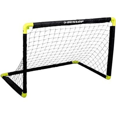 Dunlop Fußballtor Fussballtor 90 x 59 x 61 cm Faltbares fußball Tor Fussballtore für Garten Kinder und Erwachsene Fussball Trainingszubehör für Innen und Außen Metall Schwarz/Gelb Dunlop Fußballtor Fussballtor 90 x 59 x 61 cm Faltbares fußball Tor Fussballtore für Garten Kinder und Erwachsene Fussball Trainingszubehör für Innen und Außen Metall Schwarz/Gelb