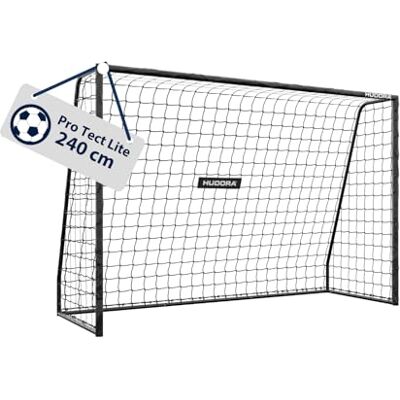 HUDORA Fußballtor Pro Tect 240 Lite – Garten Fussballtor mit Pfosten-Polsterung für den Outdoor Einsatz – schneller Aufbau Dank Click-Verbindungen – Stabiles Tor aus Stahl für Kinder/Jugendliche HUDORA Fußballtor Pro Tect 240 Lite – Garten Fussballtor mit Pfosten-Polsterung für den Outdoor Einsatz – schneller Aufbau Dank Click-Verbindungen – Stabiles Tor aus Stahl für Kinder/Jugendliche