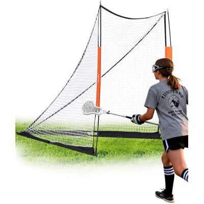 VEVOR Lacrosse-Tor, 6' x 6' Lacrosse-Netz, tragbares Lacrosse-Tor mit Tragetasche, Glasfaserstange, Hinterhof-Lacrosse-Trainingsausrüstung, einfach aufzubauendes College-Tor, perfekt für das Training VEVOR Lacrosse-Tor, 6' x 6' Lacrosse-Netz, tragbares Lacrosse-Tor mit Tragetasche, Glasfaserstange, Hinterhof-Lacrosse-Trainingsausrüstung, einfach aufzubauendes College-Tor, perfekt für das Training