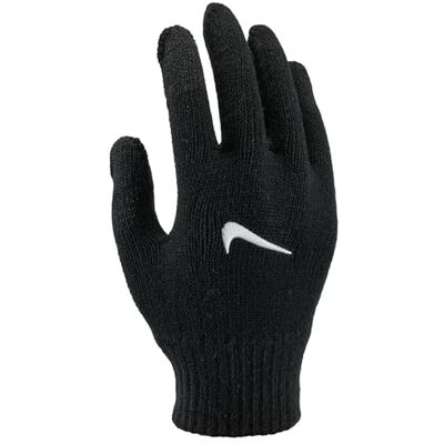 NIKE Kinder Knit Tech and Grip Handschuhe 3.0 Running Training Fitness Touchscreen Grip Winterhandschuhe, Black/White, L/XL NIKE Kinder Knit Tech and Grip Handschuhe 3.0 Running Training Fitness Touchscreen Grip Winterhandschuhe, Black/White, L/XL