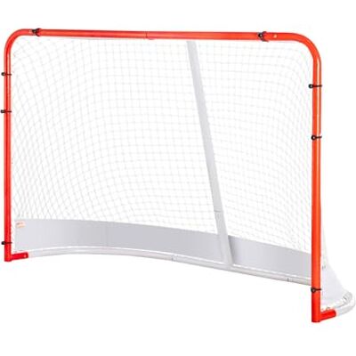 VEVOR Hockeytor Streethockeynetz, Straßenhockey-Tor Hockeynetz, 183 x 64 x 122 cm Hockey-Trainingstor-Set, offizielles Profi Indoor/Outdoor-Hockeytor aus Stahlrohren mit Netz, weiß/rot, Training VEVOR Hockeytor Streethockeynetz, Straßenhockey-Tor Hockeynetz, 183 x 64 x 122 cm Hockey-Trainingstor-Set, offizielles Profi Indoor/Outdoor-Hockeytor aus Stahlrohren mit Netz, weiß/rot, Training