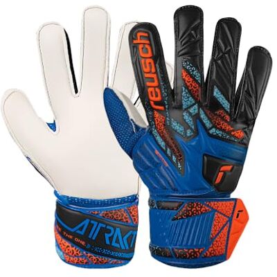 Reusch Torwarthandschuhe Kinder Jugendliche robuster Grip & optimale Passform für Training & Spiel Kunstrasen, Naturrasen & Hartplatz für Nachwuchs-Torhüter Größe 3-8 Attrakt Solid Junior Reusch Torwarthandschuhe Kinder Jugendliche robuster Grip & optimale Passform für Training & Spiel Kunstrasen, Naturrasen & Hartplatz für Nachwuchs-Torhüter Größe 3-8 Attrakt Solid Junior