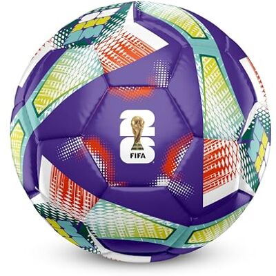 Hy-Pro offiziell lizenzierter FWC26 Fußball der Größe 5 – Trainingsball mit Trophäen-Design und Grafiken der Gastgebernationen, Fußballgeschenk für Jungen – FIFA Fußball-Weltmeisterschaft 2026 Design Hy-Pro offiziell lizenzierter FWC26 Fußball der Größe 5 – Trainingsball mit Trophäen-Design und Grafiken der Gastgebernationen, Fußballgeschenk für Jungen – FIFA Fußball-Weltmeisterschaft 2026 Design