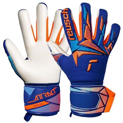 Reusch Torwarthandschuhe Kinder Jugendliche starker Grip, Flexible Passform & Komfort atmungsaktiv für Training & Spiel Naturrasen & Kunstrasen Größe 4-8 Attrakt Freegel Advance Junior Reusch Torwarthandschuhe Kinder Jugendliche starker Grip, Flexible Passform & Komfort atmungsaktiv für Training & Spiel Naturrasen & Kunstrasen Größe 4-8 Attrakt Freegel Advance Junior