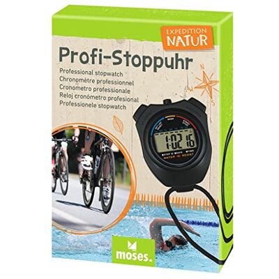 moses . Expedition Natur Profi-Stoppuhr, digitale Stoppuhr für Kinder, Sport & Freizeit Zeitmesser für Leichtathletik, Fußball-Training, Laufen, Sprinten, Fahrrad fahren und Schwimmtraining moses . Expedition Natur Profi-Stoppuhr, digitale Stoppuhr für Kinder, Sport & Freizeit Zeitmesser für Leichtathletik, Fußball-Training, Laufen, Sprinten, Fahrrad fahren und Schwimmtraining