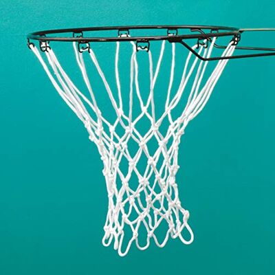 Sure Shot Weißes Basketballnetz - Standardgröße mit 12 Schlaufen Sure Shot Weißes Basketballnetz - Standardgröße mit 12 Schlaufen