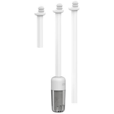 ion8 Wiederverwendbarer Aktivkohle-Filterstrohhalm – Passend für alle OneTouch Flaschen 320 ml–1200 ml, BPA-frei, leicht zu reinigen, ideal für den täglichen Gebrauch, schnelle Installation ion8 Wiederverwendbarer Aktivkohle-Filterstrohhalm – Passend für alle OneTouch Flaschen 320 ml–1200 ml, BPA-frei, leicht zu reinigen, ideal für den täglichen Gebrauch, schnelle Installation