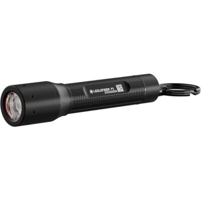 Ledlenser P3 Mini LED Taschenlampe, 130 Lumen, 110m Zoom, IP54, 6.5 Stunden Laufzeit, leicht 43g, AAA batteriebetriebene Schlüsselanhänger-Leuchte, Kindercamping, Wandern, Hundespaziergang Ledlenser P3 Mini LED Taschenlampe, 130 Lumen, 110m Zoom, IP54, 6.5 Stunden Laufzeit, leicht 43g, AAA batteriebetriebene Schlüsselanhänger-Leuchte, Kindercamping, Wandern, Hundespaziergang
