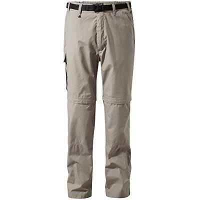 Craghoppers Herren-Wanderhose Kiwi Convertible mit wasserabweisender Beschichtung und dickem Stoff für Sonnen- und Insektenschutz Craghoppers Herren-Wanderhose Kiwi Convertible mit wasserabweisender Beschichtung und dickem Stoff für Sonnen- und Insektenschutz