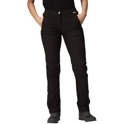 Regatta Geo II Softshell-Wanderhose für Damen mit Softshell-XPT-Stretchmaterial, perfekt zum Wandern, Spazierengehen und für Outdoor-Aktivitäten Regatta Geo II Softshell-Wanderhose für Damen mit Softshell-XPT-Stretchmaterial, perfekt zum Wandern, Spazierengehen und für Outdoor-Aktivitäten