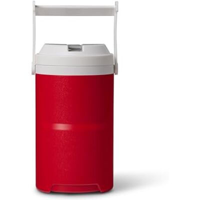 Igloo Laguna Red Star Getränkespender 3,8L – Isolierter Wasserbehälter für Sport, Camping & Outdoor – Robuster Getränkekühler mit Zapfhahn – Leicht zu tragen, ideal für Events & Ausflüge Igloo Laguna Red Star Getränkespender 3,8L – Isolierter Wasserbehälter für Sport, Camping & Outdoor – Robuster Getränkekühler mit Zapfhahn – Leicht zu tragen, ideal für Events & Ausflüge