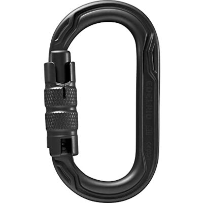 EDELRID Ovalkarabiner Oval Power 2500 Triple II mit schmaler Hülse, Farbe:Night EDELRID Ovalkarabiner Oval Power 2500 Triple II mit schmaler Hülse, Farbe:Night