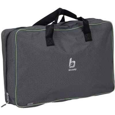 Bo-Camp Polyester-Aufbewahrungstasche für Gaskocher, Grau und Schwarz, 50 x 30 x 8 cm, Nicht zutreffend Bo-Camp Polyester-Aufbewahrungstasche für Gaskocher, Grau und Schwarz, 50 x 30 x 8 cm, Nicht zutreffend