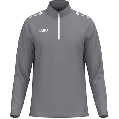 JAKO Unisex Ziptop One, grau, M JAKO Unisex Ziptop One, grau, M