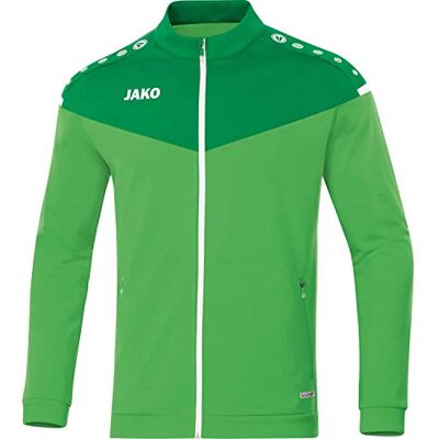 JAKO Herren Polyesterjacke Champ 2.0, Soft Green/Sportgrün, M JAKO Herren Polyesterjacke Champ 2.0, Soft Green/Sportgrün, M