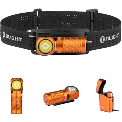 OLIGHT Perun 3 Mini Kit LED Stirnlampe 1250 Lumen wiederaufladbare Kopflampe mit 5000 mAh Ladecase, 60 Tage Akkulaufzeit, 5 Weißlicht- & 3 Rotlicht-Modi, Ideal für Camping, Angeln, Notfall Orange OLIGHT Perun 3 Mini Kit LED Stirnlampe 1250 Lumen wiederaufladbare Kopflampe mit 5000 mAh Ladecase, 60 Tage Akkulaufzeit, 5 Weißlicht- & 3 Rotlicht-Modi, Ideal für Camping, Angeln, Notfall Orange