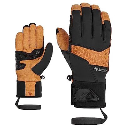 Ziener Unisex GORNER Outdoor-Handschuh/Skitour atmungsaktiv, funktionell, tan, 6,5 Ziener Unisex GORNER Outdoor-Handschuh/Skitour atmungsaktiv, funktionell, tan, 6,5