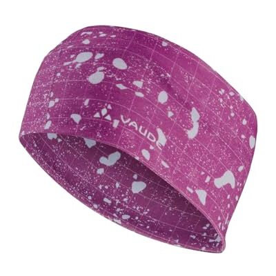 VAUDE Cassons Stirnband – Leichtes Kopfband Damen weit für Gym und Wandern, Kopfschutz Damen für Gym aus Stoff – Alpinismus – pink orchid, Größe: Einheitsgröße VAUDE Cassons Stirnband – Leichtes Kopfband Damen weit für Gym und Wandern, Kopfschutz Damen für Gym aus Stoff – Alpinismus – pink orchid, Größe: Einheitsgröße