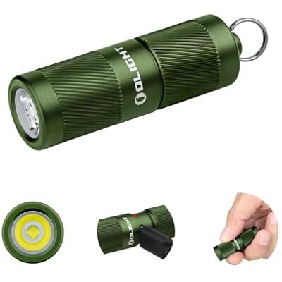 OLIGHT I1R II Pro EOS Mini LED Taschenlampe 180 Lumen Superhelle USB-Aufladbare Handlampe Schlüsselbund, IPX8 und 1,5m Fallschutz kleine Lampen für Outdoor Camping und Repaturen OD Grün OLIGHT I1R II Pro EOS Mini LED Taschenlampe 180 Lumen Superhelle USB-Aufladbare Handlampe Schlüsselbund, IPX8 und 1,5m Fallschutz kleine Lampen für Outdoor Camping und Repaturen OD Grün