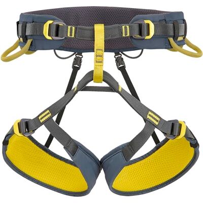 Climbing Technology Wall Klettergurt, anthracit-mustarrd, M-L, antrax/senape Climbing Technology Wall Klettergurt, anthracit-mustarrd, M-L, antrax/senape